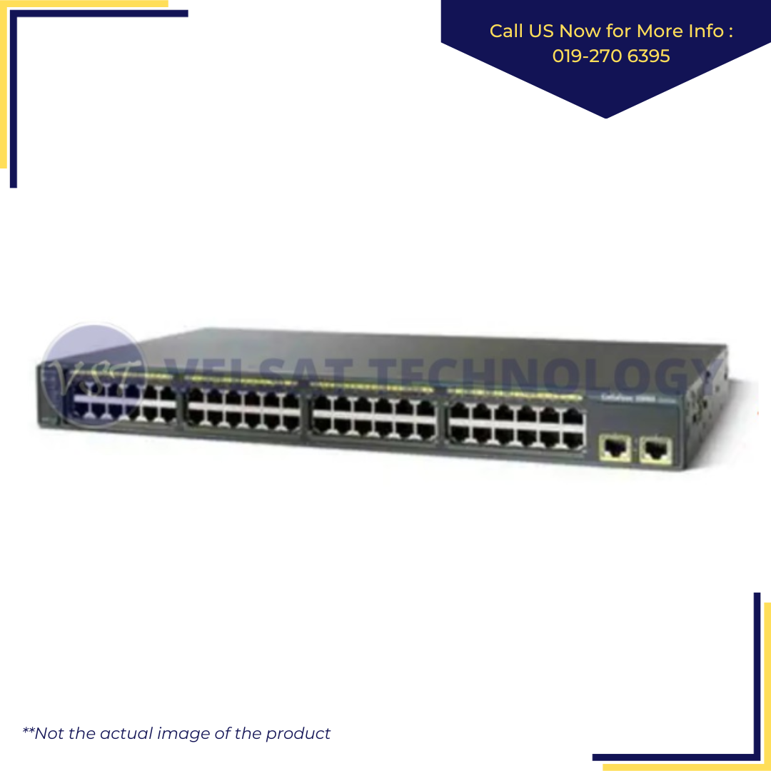 Cisco Catalyst 3560 Gigabit 48-Ports WS-C3560G-48TS-E Switch - Velsat ...