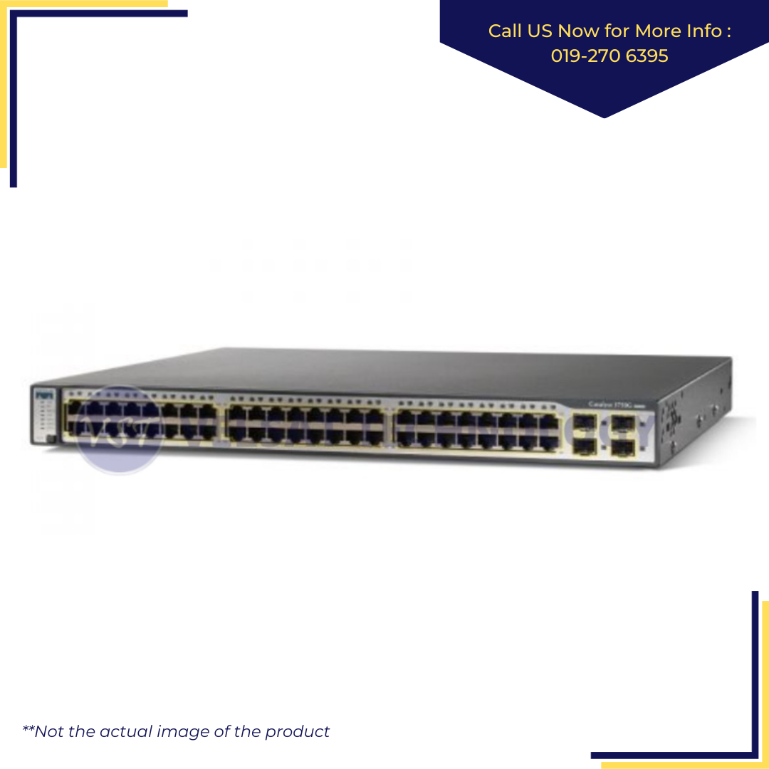 Cisco Catalyst WS-3750-48TS-E 48 Ports Switch - Velsat Technology